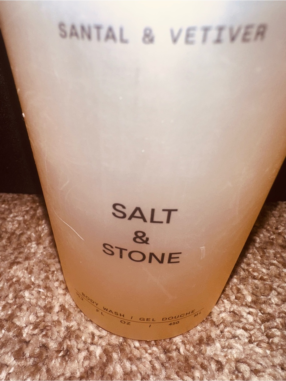 Salt & Stone Santal & Vetiver Body Wash - Cream